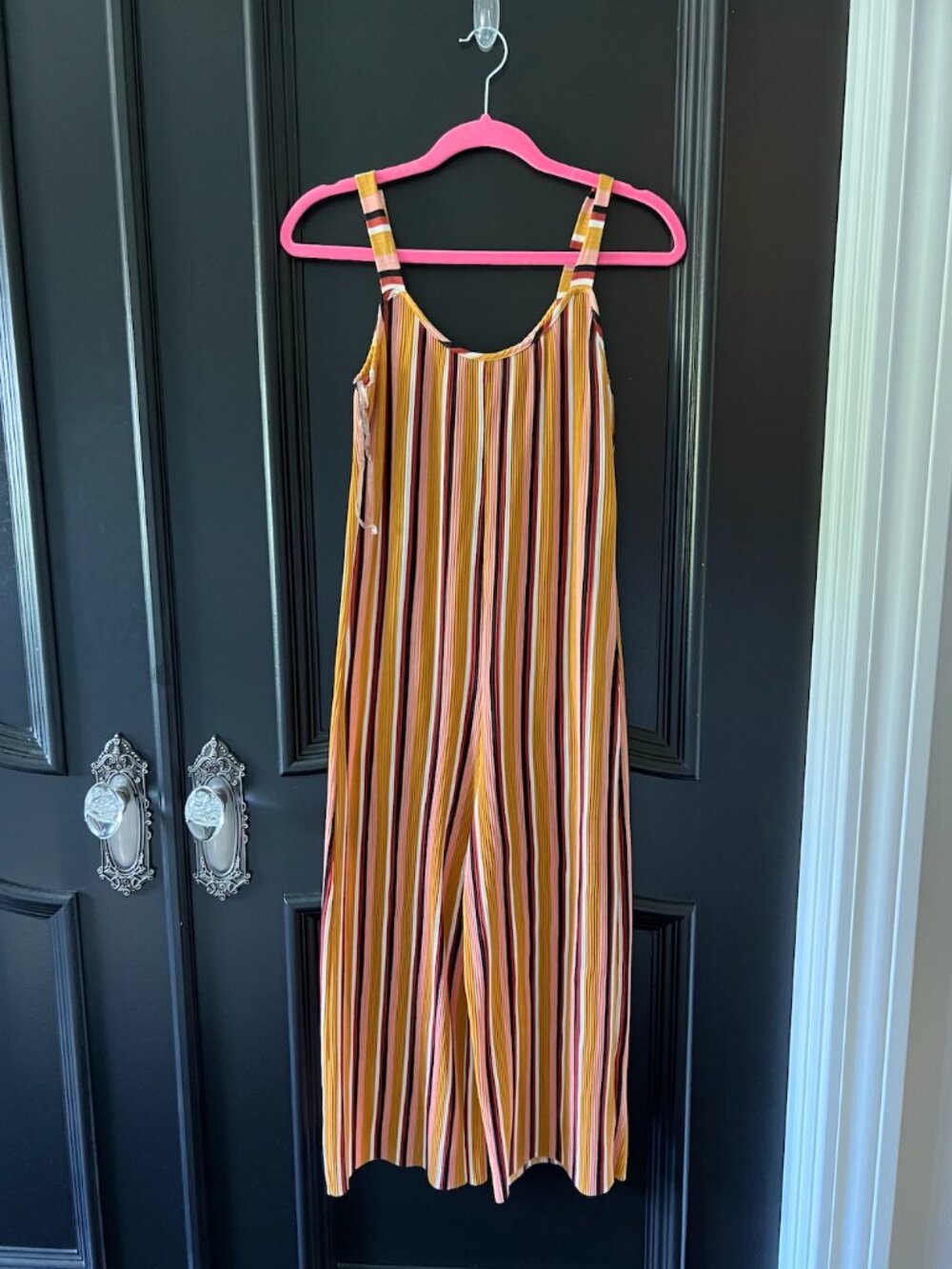 Wild Fable Striped Sleeveless Jumpsuit Romper XS Multicolor